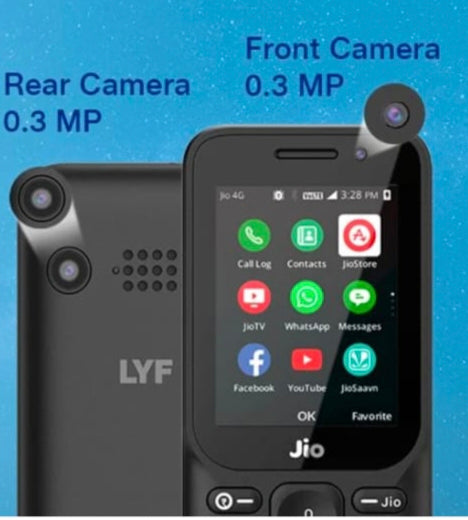 Jio phone 4G support 4G calling full HD videos