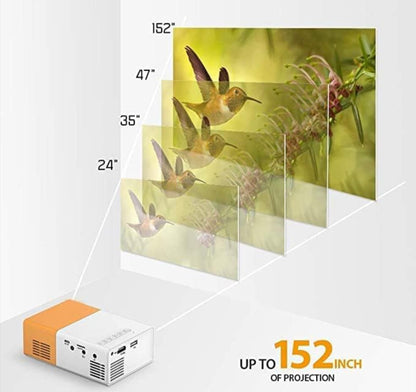 [Auto Focus & Keystone] Projector 4K Supported, XuanPad WiFi6 Bluetooth Native 1080P Smart Portable Projector, 50% Zoom, 22000L Outdoor/Home Cinema Projector with Tripod for iOS/Android/TV Stick
