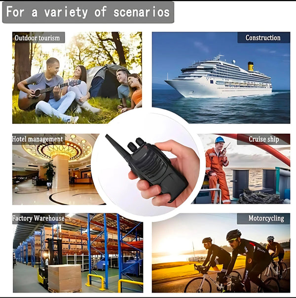 Walkie-talkie SCRAMBKER. NOISE REDUCTION   CIRCUIT.LONG STANDBY TIME. LONG CONNECTION RANGE.HIGH CAPABILITY LI BATTERY.